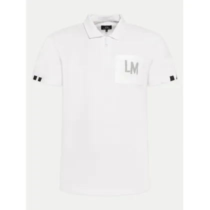 Zdjęcie La Martina Polo YMP015 JS324 Biały Regular Fit