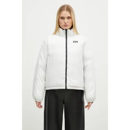 Zdjęcie Helly Hansen kurtka dwustronna damska kolor czarny zimowa oversize