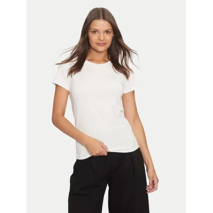 Zdjęcie Deha T-Shirt A00150 Écru Regular Fit