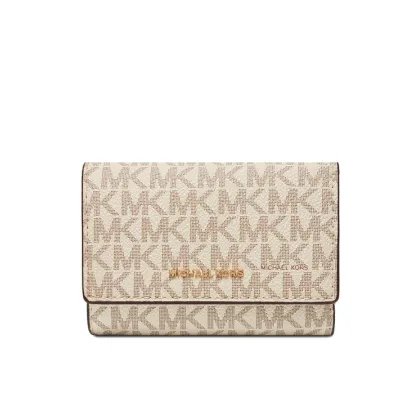 Zdjęcie MICHAEL Michael Kors Duży Portfel Damski Bryant 32S5GYTP1B Beżowy