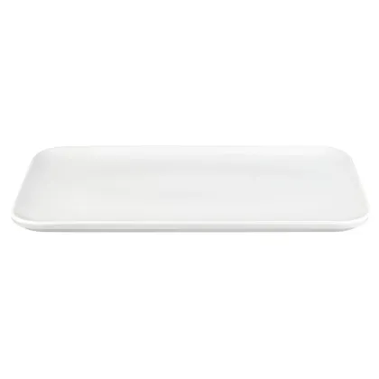 Zdjęcie Biały porcelanowy prostokątny talerz do serwowania 36x24 cm - Seltmann Weiden