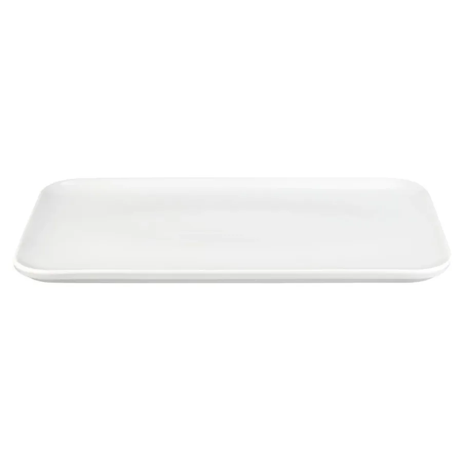 obrazek 1 Biały porcelanowy prostokątny talerz do serwowania 36x24 cm - Seltmann Weiden