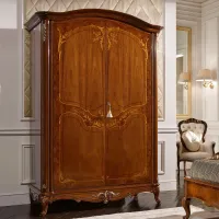 Picture A unique baroque 2-door wardrobe from Italy