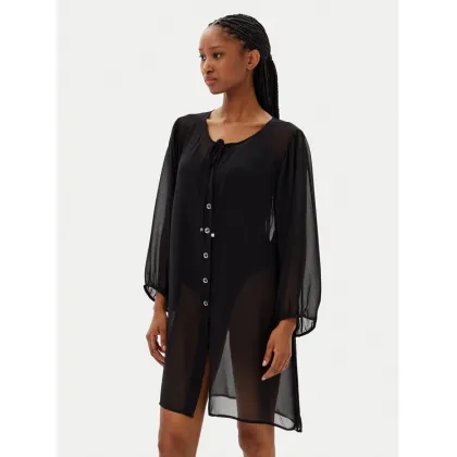 Zdjęcie MICHAEL Michael Kors Kimono MM2R791 Czarny Regular Fit
