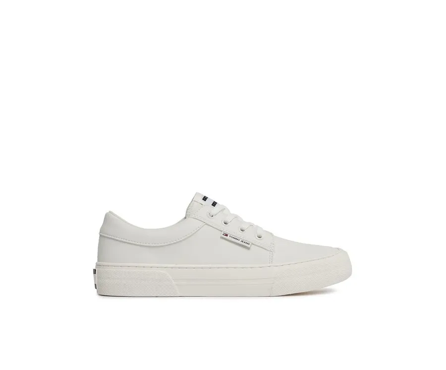 obrazek 1 Tommy Jeans Sneakersy Tjm Vulc. Skate Derby Ess EM0EM01400 Écru