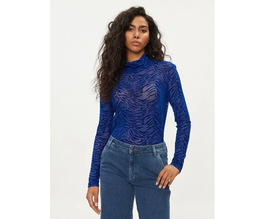 obrazek 1 Vero Moda Golf Koko 10277997 Granatowy Regular Fit