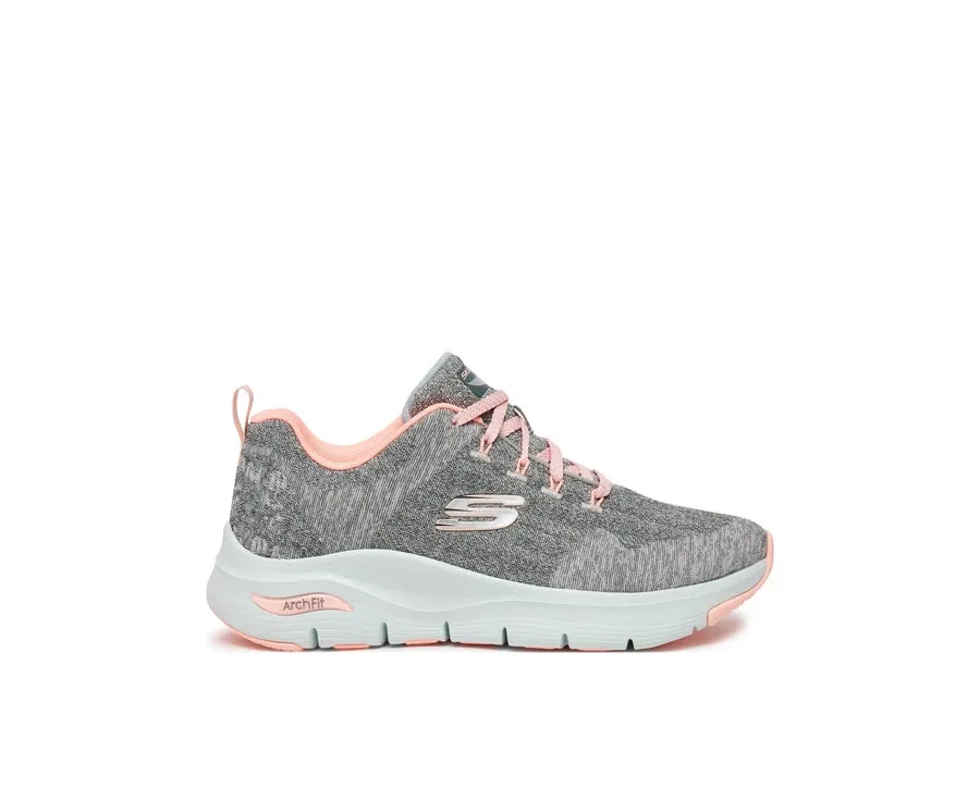 obrazek 1 Skechers Sneakersy 149414/GYPK Szary