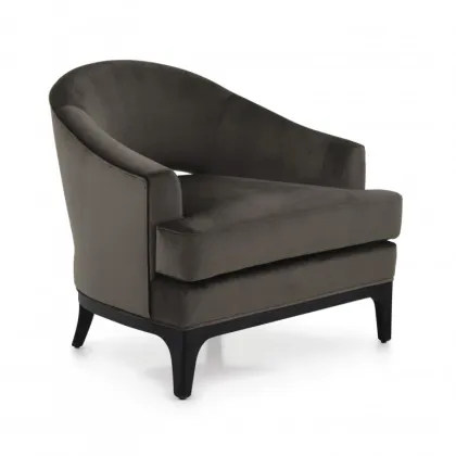 Zdjęcie Brązowy designerski fotel w stylu nowoczesnym - Sevensedie