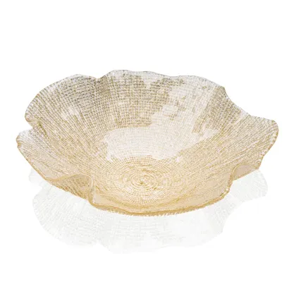 Zdjęcie Stylowa patera Folies w kolorze jasnego złota – IVV