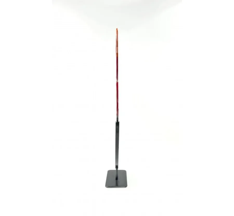 obrazek 4 Luksusowa ozdoba z kolorowego szkła "Czerwone duże kwiaty" - cudowny pomysł na prezent