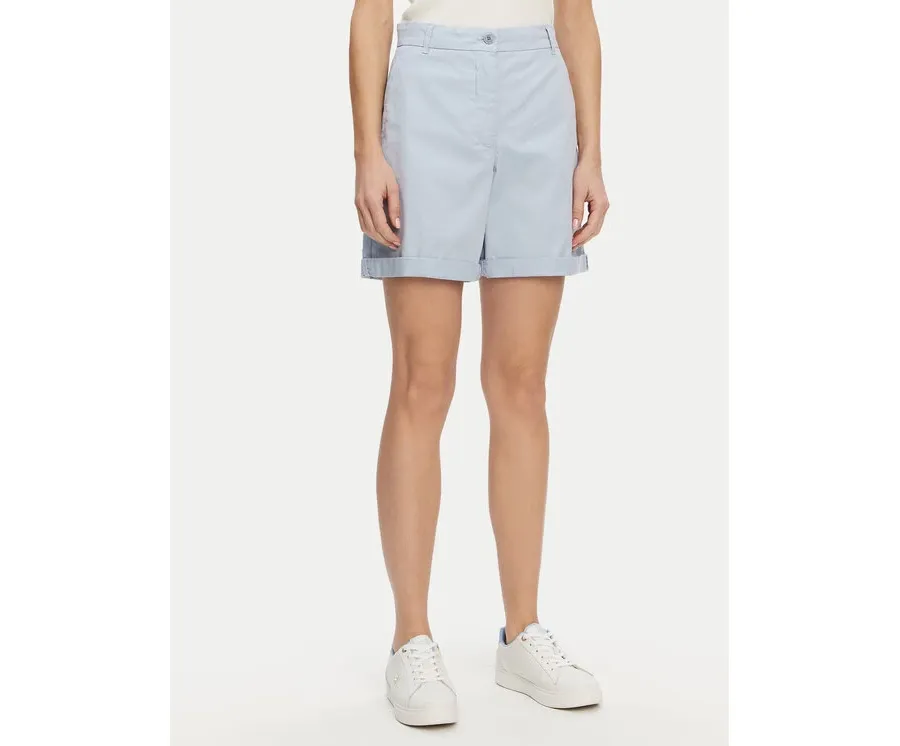 obrazek 1 Tommy Hilfiger Szorty materiałowe WW0WW42457 Błękitny Regular Fit