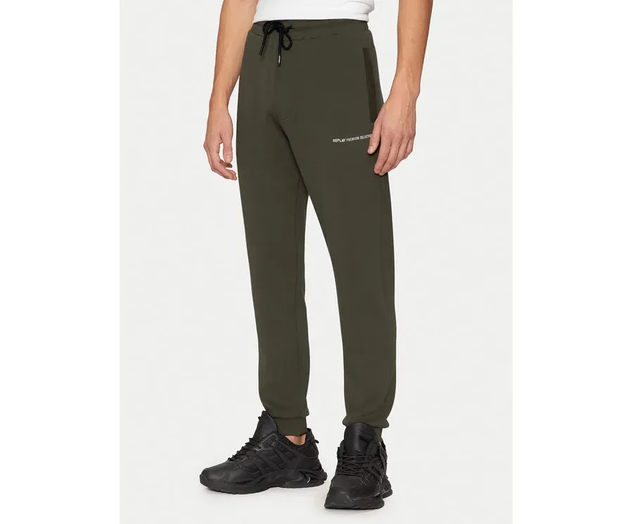 obrazek 1 REPLAY Spodnie dresowe M9008 .000.23655 Szary Regular Fit