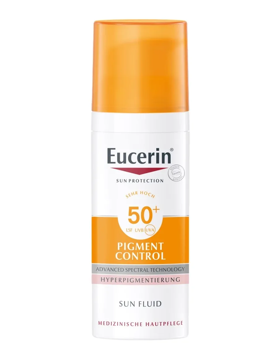 obrazek 1 Eucerin Pigment Control SPF 50+ Fluid Ochronny przeciw Przebarwieniom  50 ml