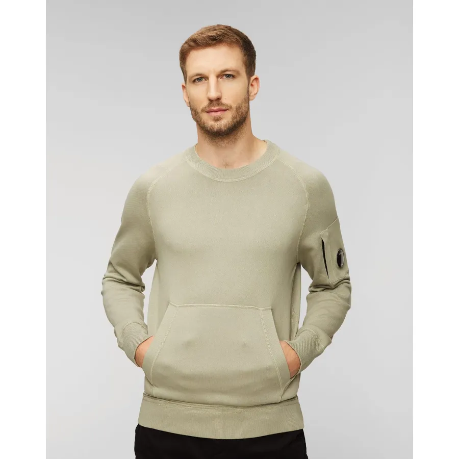 obrazek 1 Zielony Sweter Męski C.p. Company CP Company