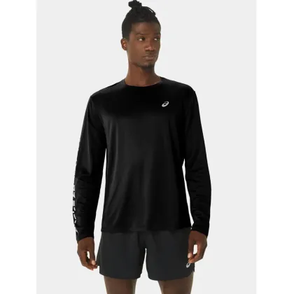 Zdjęcie Asics Longsleeve Katakana Ls 2011C758 Czarny Ahletic Fit