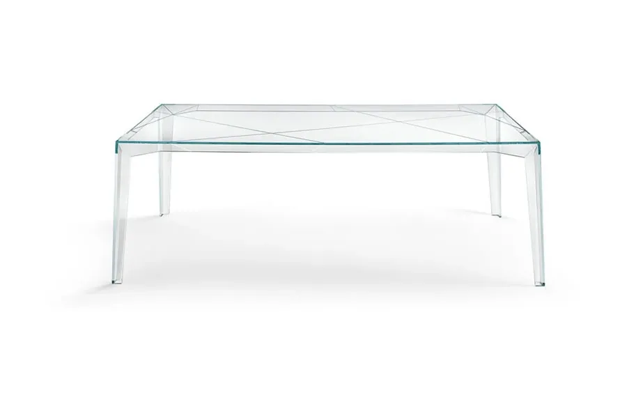 obrazek 5 Luksusowy stół wykonany ze szkła przezroczystego - Tonelli Design