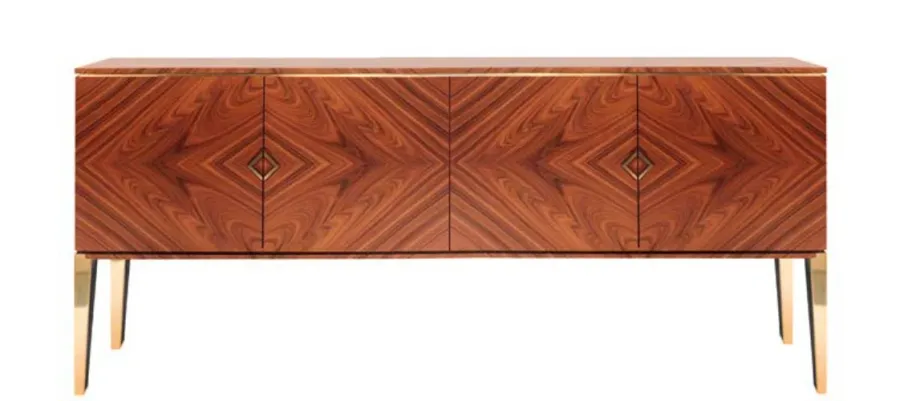 elegancka komoda wykonana z drewna