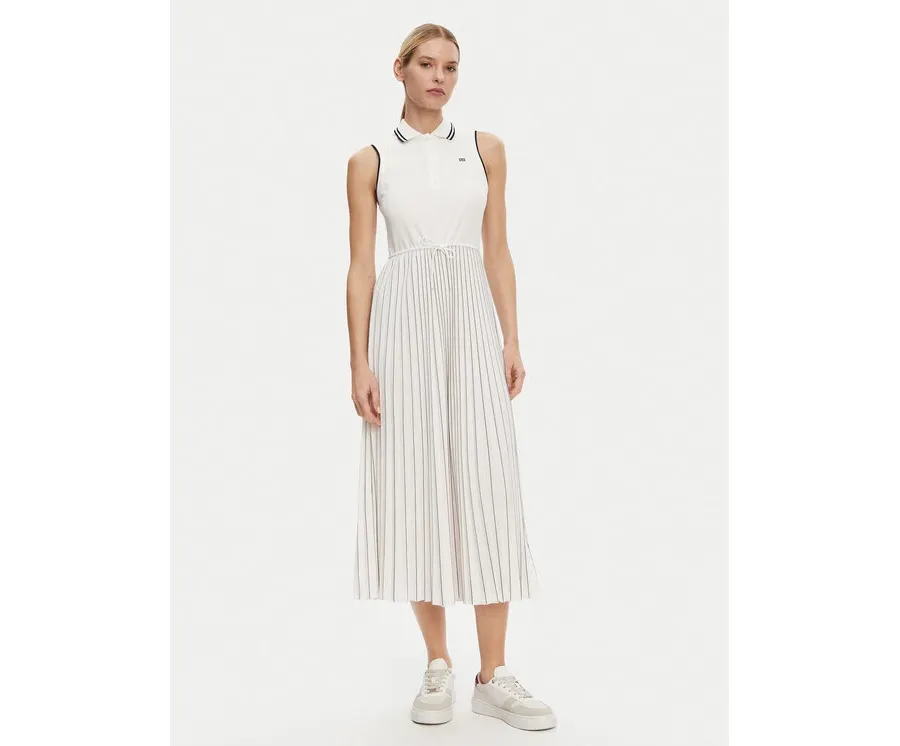 obrazek 1 Tommy Hilfiger Sukienka codzienna WW0WW45167 Biały Regular Fit