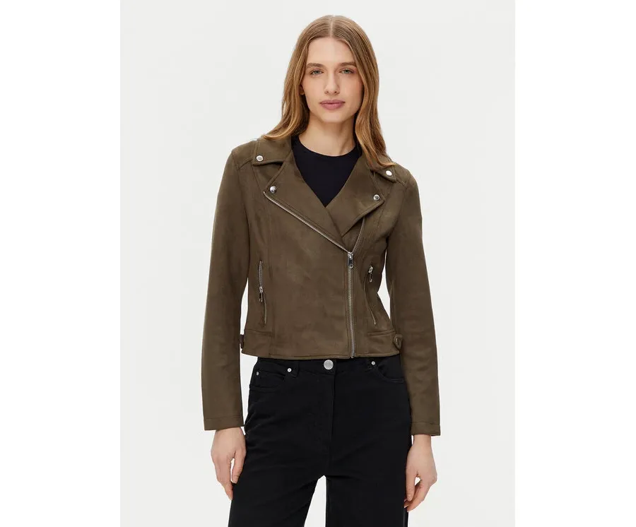 obrazek 1 Vero Moda Kurtka z imitacji skóry Jose 10300938 Brązowy Regular Fit