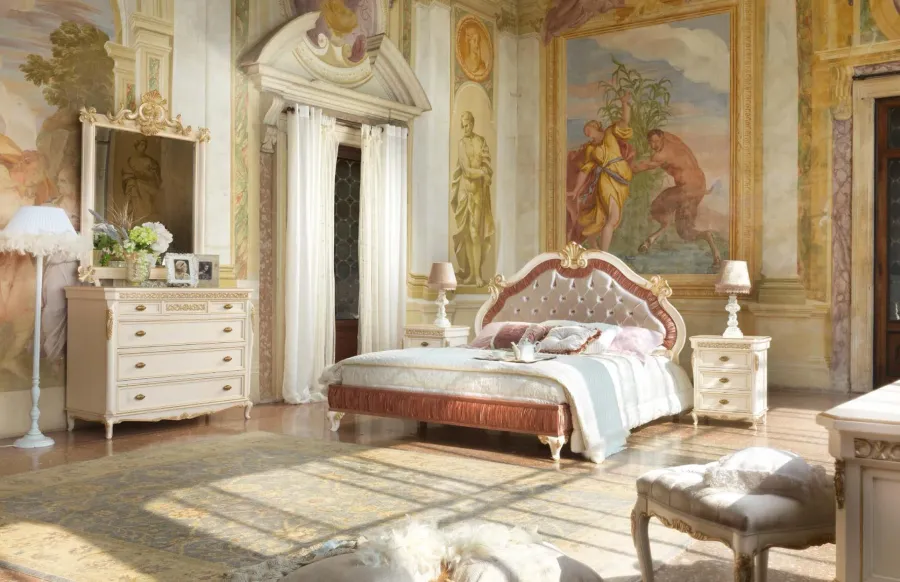 obrazek 1 Klasyczna elegancka komoda 4 szufladowa – Morello Gianpaolo