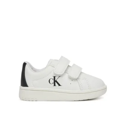 Zdjęcie Calvin Klein Jeans Sneakersy Low Cut Lace Velcro Sneaker V1X9-82080-1355 M Biały