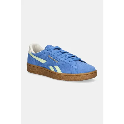 Zdjęcie Reebok Classic sneakersy zamszowe Club C Grounds Uk kolor niebieski 100201230