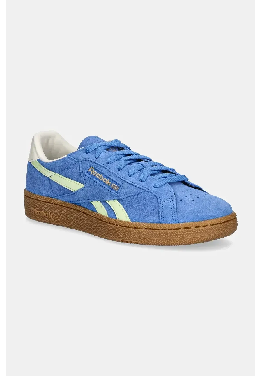 obrazek 1 Reebok Classic sneakersy zamszowe Club C Grounds Uk kolor niebieski 100201230