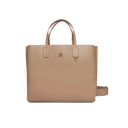 Zdjęcie Tommy Hilfiger Torebka Th Distinct Satchel AW0AW17463 Beżowy