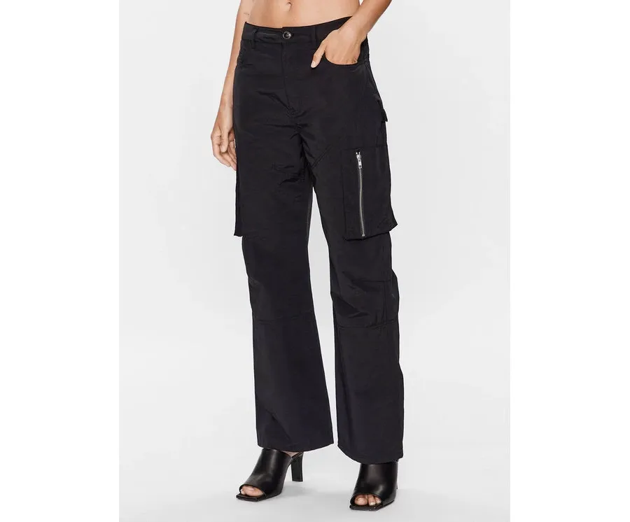 obrazek 1 Herskind Spodnie materiałowe Tilly 4851798 Czarny Oversize