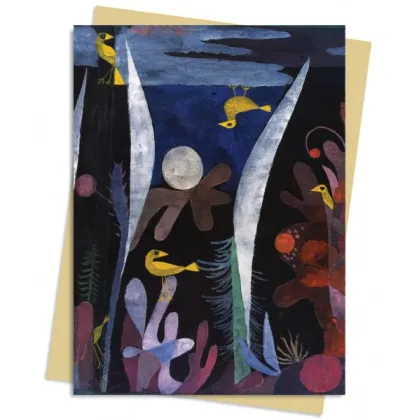 Zdjęcie Pakiet kartek na życzenia (Paul Klee: Pejzażowe żółte ptaki) - Flame Tree Publishing