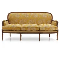 Zdjęcie Piękna stylowa włoska sofa w stylu antycznym