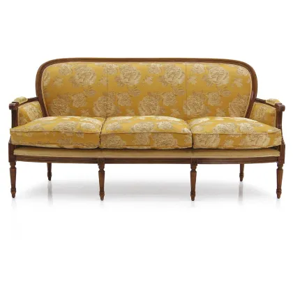 Zdjęcie Piękna stylowa włoska sofa w stylu antycznym