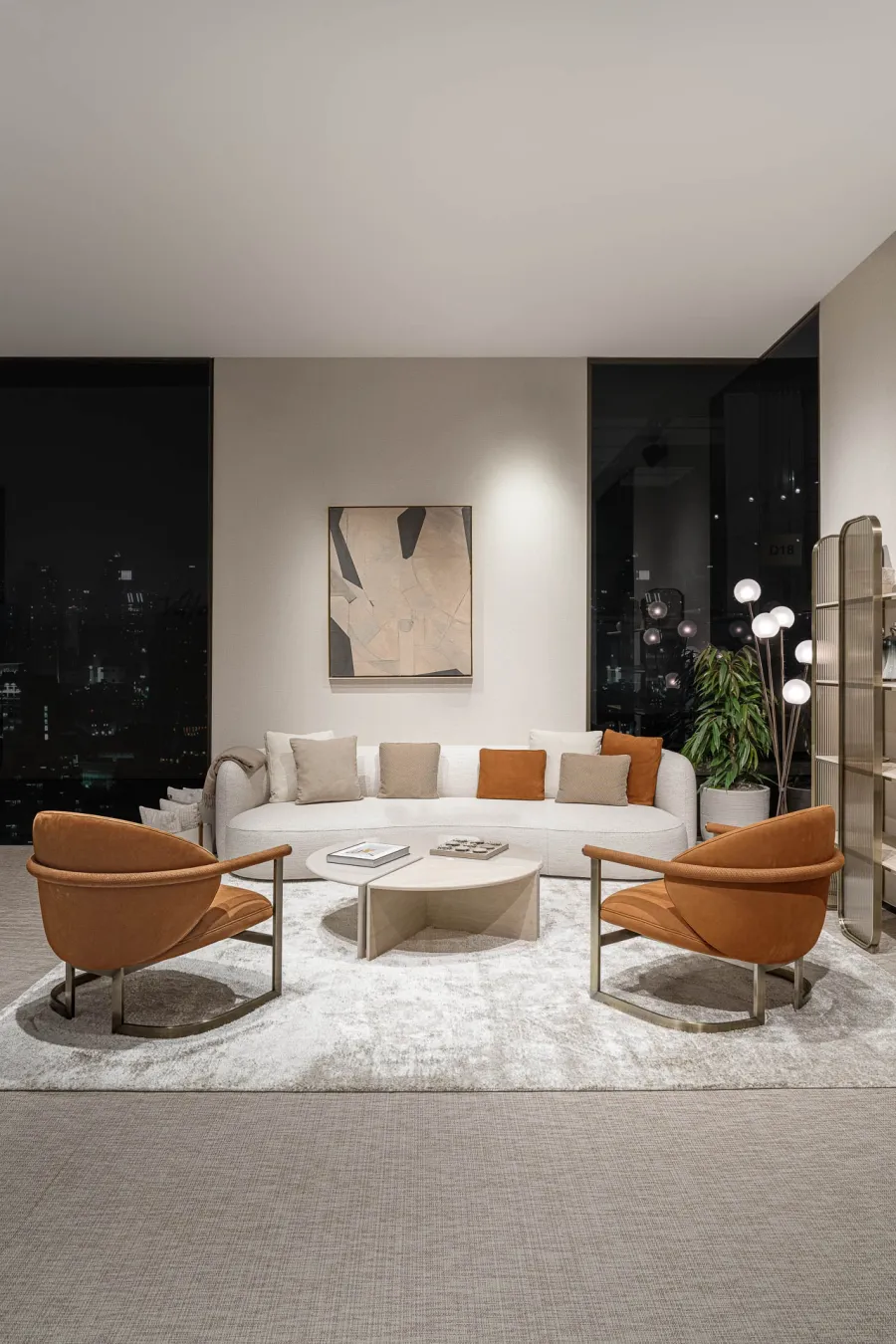 obrazek 11 Wyjątkowa biblioteczka w stylu modernistycznym do salonu lub gabinetu - prosto z Włoch