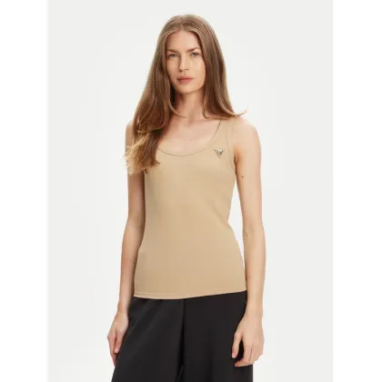 Zdjęcie Guess Top V4YP06 K8RT2 Beżowy Regular Fit