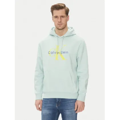 Zdjęcie Calvin Klein Jeans Bluza Monologo LV040BM800 Zielony Regular Fit