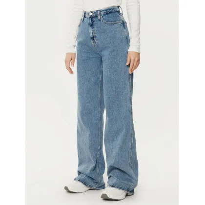 Zdjęcie Tommy Jeans Jeansy Claire DW0DW20445 Niebieski Wide Leg