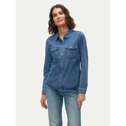 Zdjęcie Vero Moda Koszula jeansowa Jennie 10313726 Granatowy Regular Fit