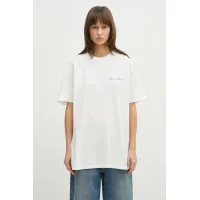 Zdjęcie Anine Bing t-shirt bawełniany Walker Tee Lyrics damski kolor biały A.08.10771