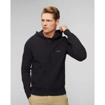 Zdjęcie Granatowa Bluza Z Kapturem Męska Aeronautica Militare