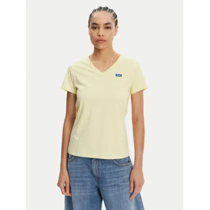 Zdjęcie HUGO T-Shirt Classic 50513667 Żółty Slim Fit