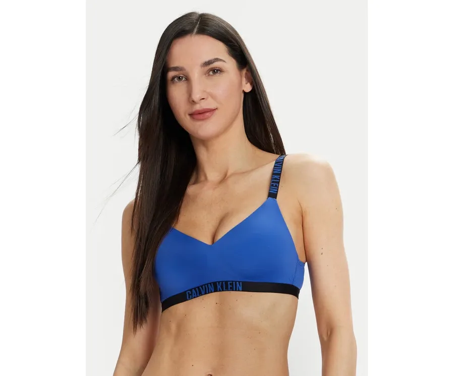 obrazek 1 Calvin Klein Underwear Biustonosz bezfiszbinowy 000QF7659E Niebieski
