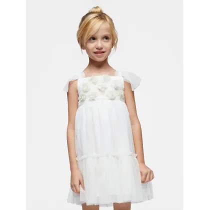 Zdjęcie Mayoral Sukienka elegancka 3929 Écru Regular Fit