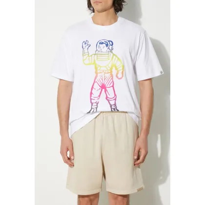 Zdjęcie AAPE szorty bawełniane kolor beżowy AAPSPMA675XXM