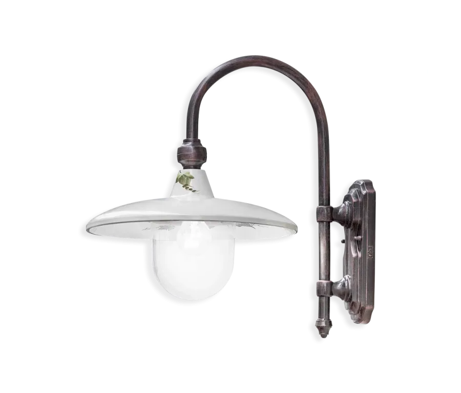 obrazek 1 Klasyczna zewnętrzna włoska lampa naścienna