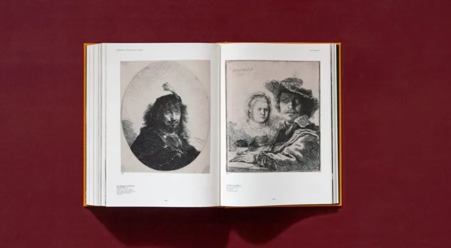 obrazek 22 Książka Rembrandt. The Complete Drawings and Etchings - Taschen