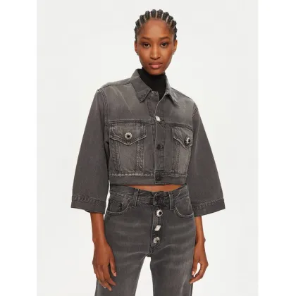 Zdjęcie ViCOLO Kurtka jeansowa DS0055 Szary Regular Fit