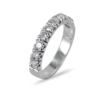 Picture Beautiful, stylish Eternity ring made of gold with diamonds