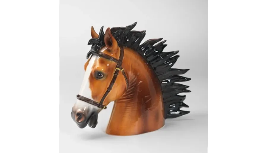 obrazek 1 Cudowna ceramiczna figurka konia - Il Gattopardo