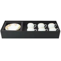 Picture A tasteful coffee set for 6 people - Porcel