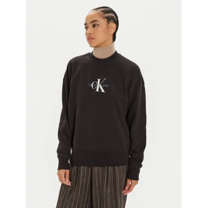 Zdjęcie Calvin Klein Jeans Bluza Monologo J20J224177 Czarny Regular Fit